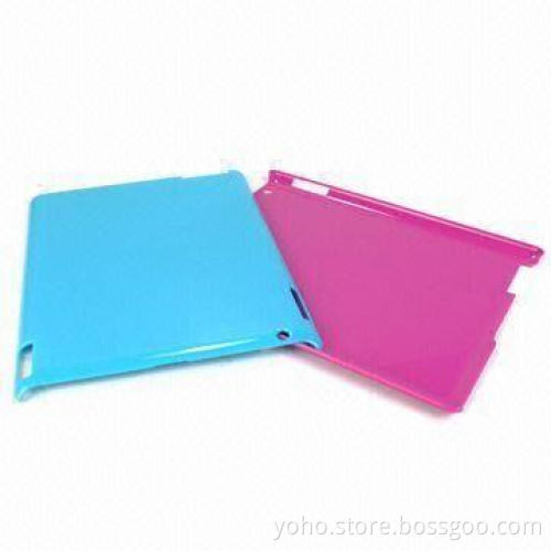 Protective Plastic Hard Cases for iPad 2, Made of High-end PC and Rubber Oil, Available in 6 Colors